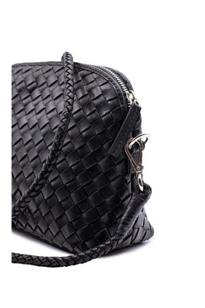 Black leather Chunky Fellini bag DRAGON DIFFUSION | 8011DGS6MATBLACK